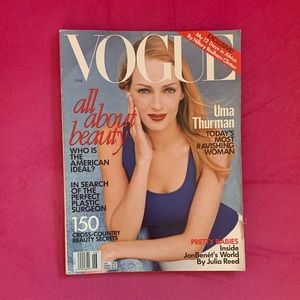 Vintage Vogue June 1997 Uma Thurman
